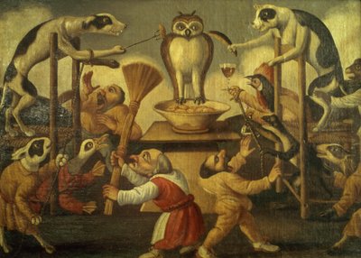 Temptation of the Owl by Pier Leone Ghezzi